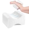 Leg Pillow Comfortable Memory Foam Knee Pillow Pressure-relief Firm Support Leg Cushion for Side Sleepers