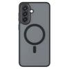 Smoke case for Samsung Galaxy A27 5G, Matte Case, for MagSafe, black frame