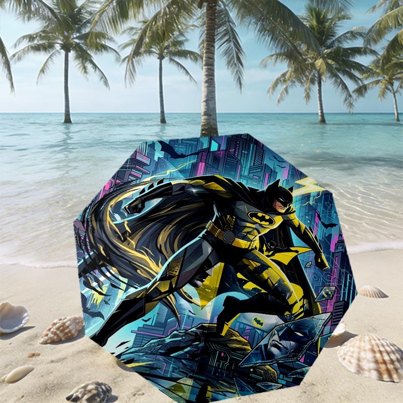 Batman Print Umbrella Automatic Opening/ Closing - Portable Foldable Design - Daily use for Travel/Outdoor - Gift for Birthday