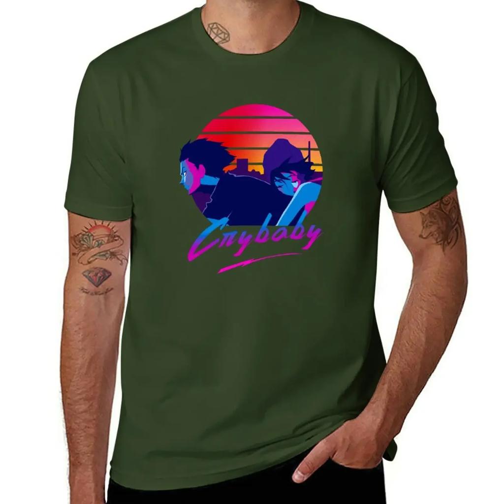 Crybaby T-Shirt hippie clothes for a boy summer top mens tall t shirts
