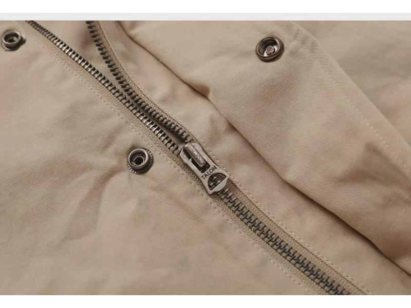 GDDQSDC мужская куртка Harrington G9 Retro Commuter цвета хаки с лацканами на весну/осень