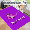 Custom Text Gorilla Tag cartoon Pattern Floor Rug Soft Indoor Carpet Mat Living Room Bedroom