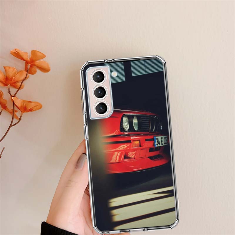 Чехол для телефона B- Bmwes-S E30 для Samsung S24 FE Galaxy S22 S25 Ultra S25 Edge S21 S23 FE S20 S10 Plus Защитный корпус Чехол Cle