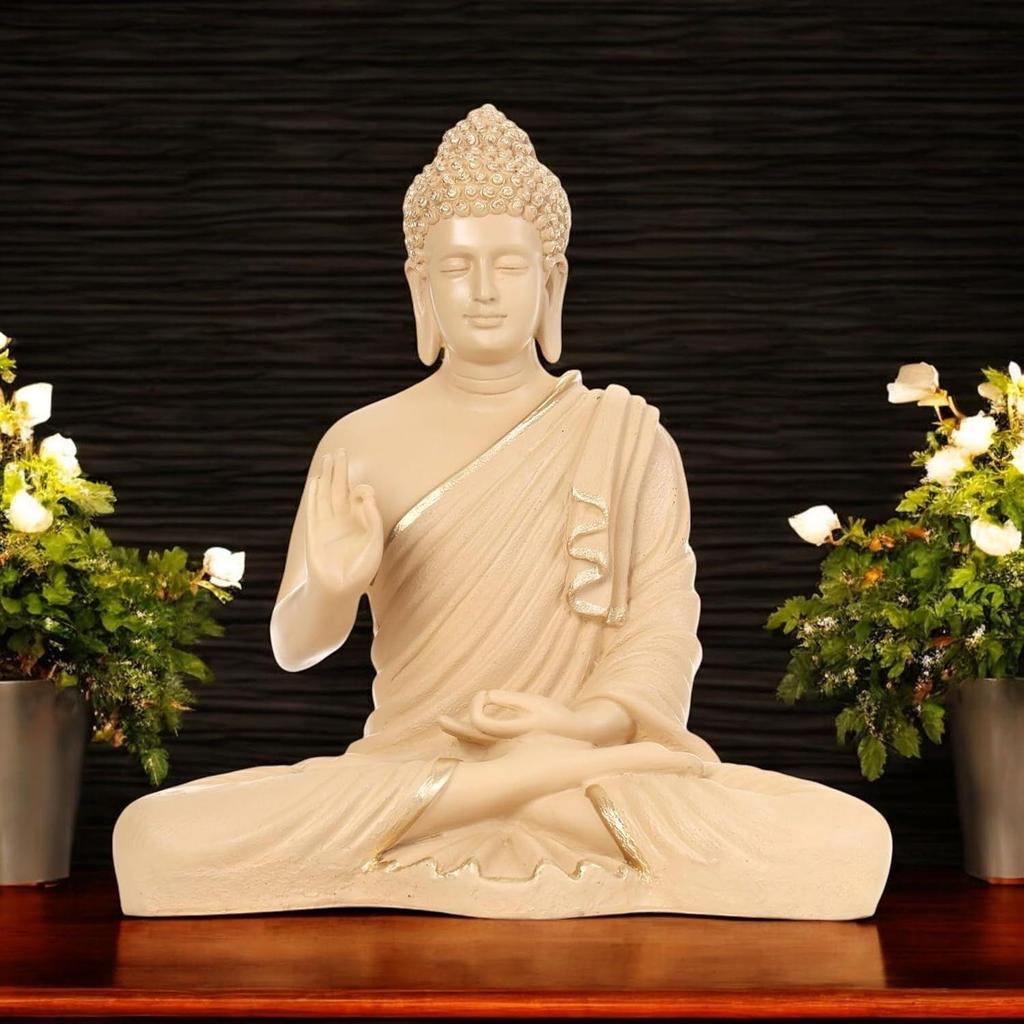 Статуя Будды для домашнего декора и декора офиса Статуя Будды из мраморной пыли