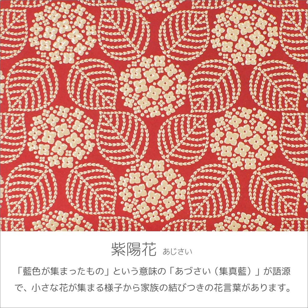 Indenya Inden Coin Purse F Coin Purse 08 Deerskin Red X White Lacquer Hydrangea Pattern 1008-13-174