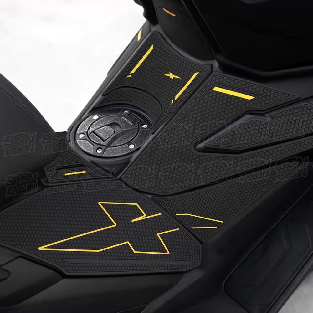 Zongshen 150X Motorcycle Anti-Scratch Foot Peg and Fuel Tank Stickers - 26 Styles