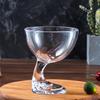 Summer Ice Cream Cup Clear Thick Dessert Bowls for Sundae Fruit Pudding Milkshakes Reusable Snacks Condiments Container for Home Party