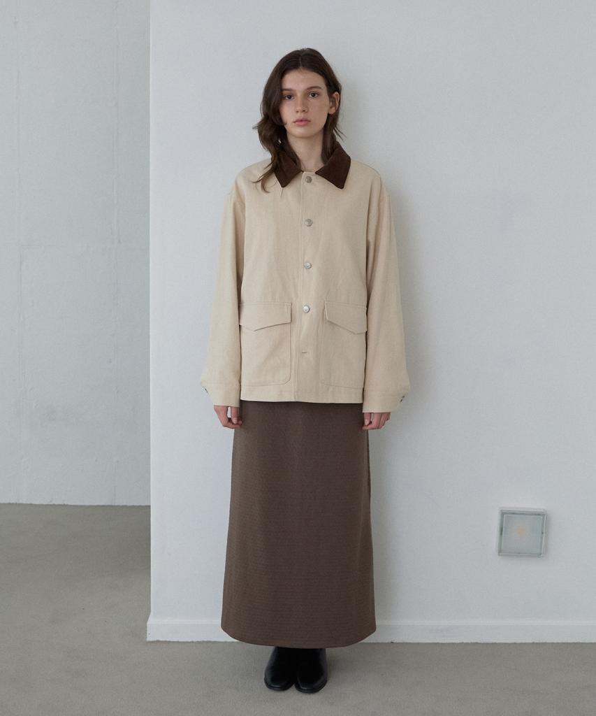WIOE Every Washed Cotton Jacket_Beige