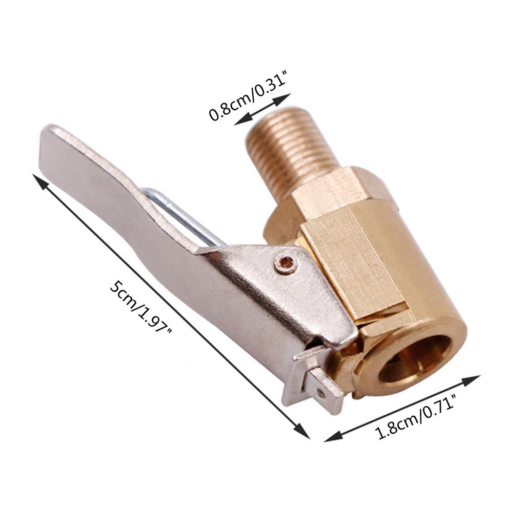 Автомобиль Грузовик Насос Воздушный Зажим Для Шин Клапана Воздушный Компрессор Надувной Насос Зажим Клапана Соединительный Сопло 8 мм