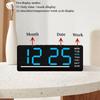 USB Powered Digital Alarm Clock TEMP Date Week Dual Alarm 5 Levels Brightness Snooze Table Clock 12/24H Night Mode LED Clock2