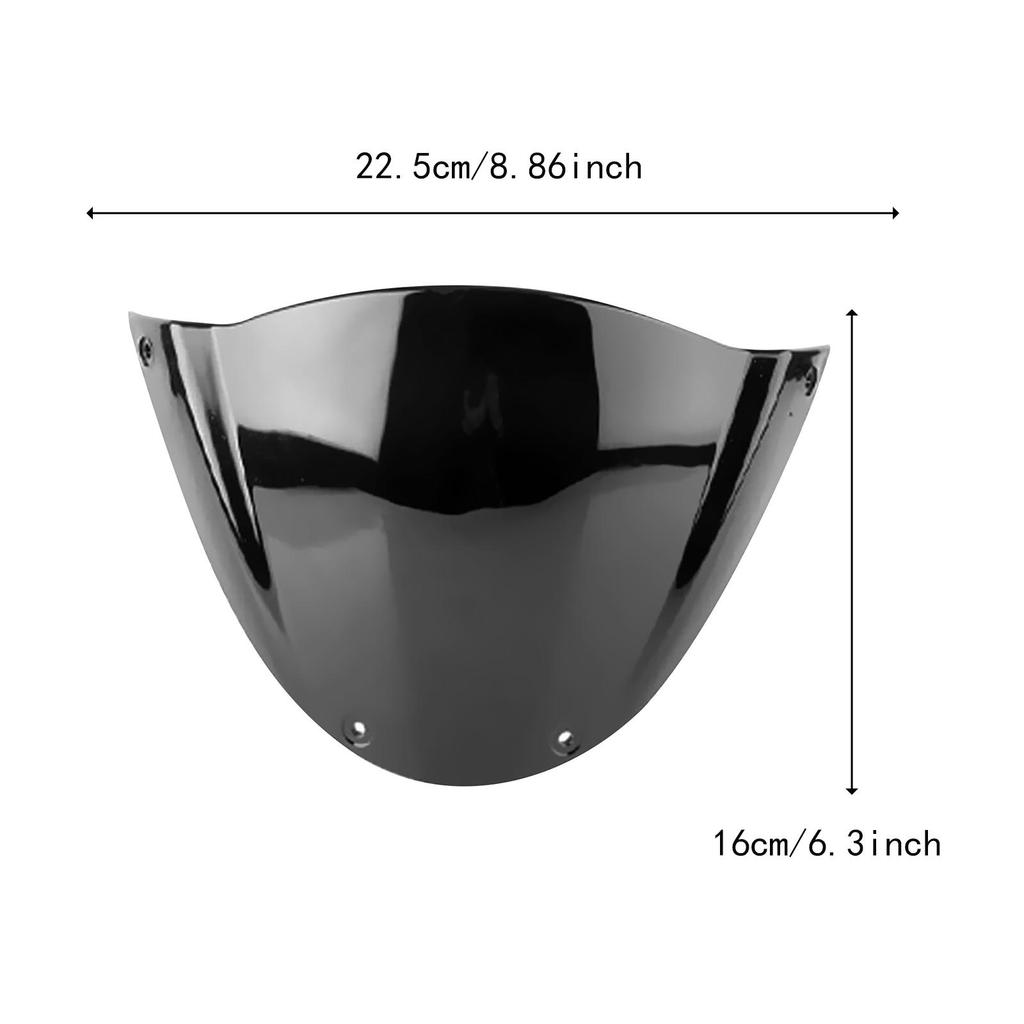 Мотоциклетное ветровое стекло Профессиональная простая установка Замена Защита