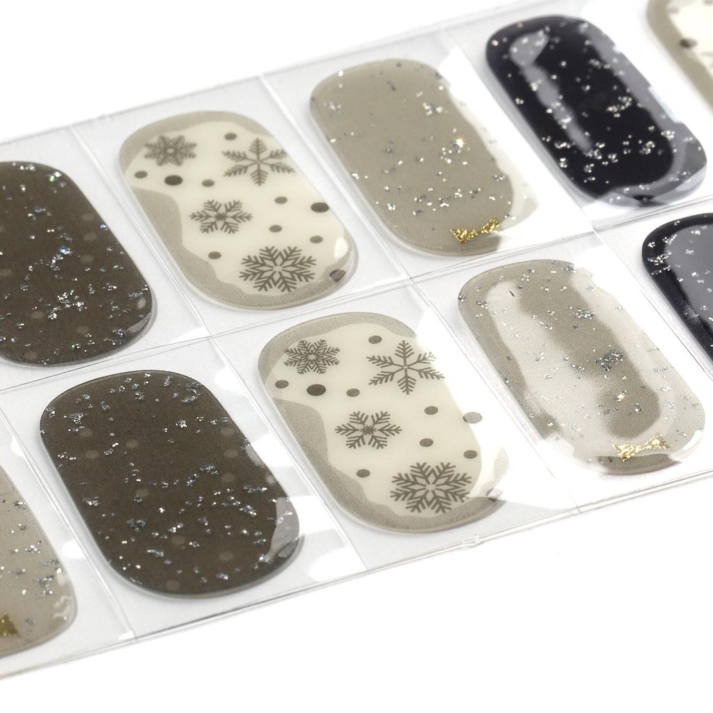 Manicure Solid Gel Gel Nail Stickers Solid Color Semi-cured Gel Nail Stickers