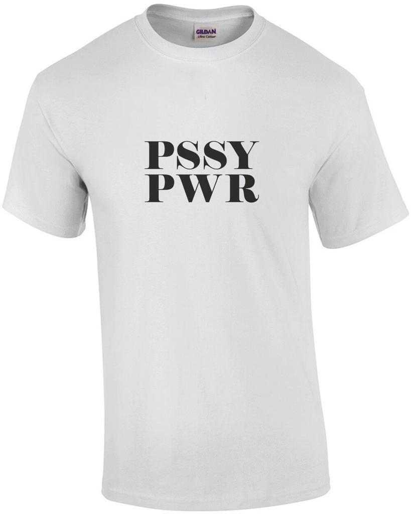 PSSY PWR - Феминистская футболка
