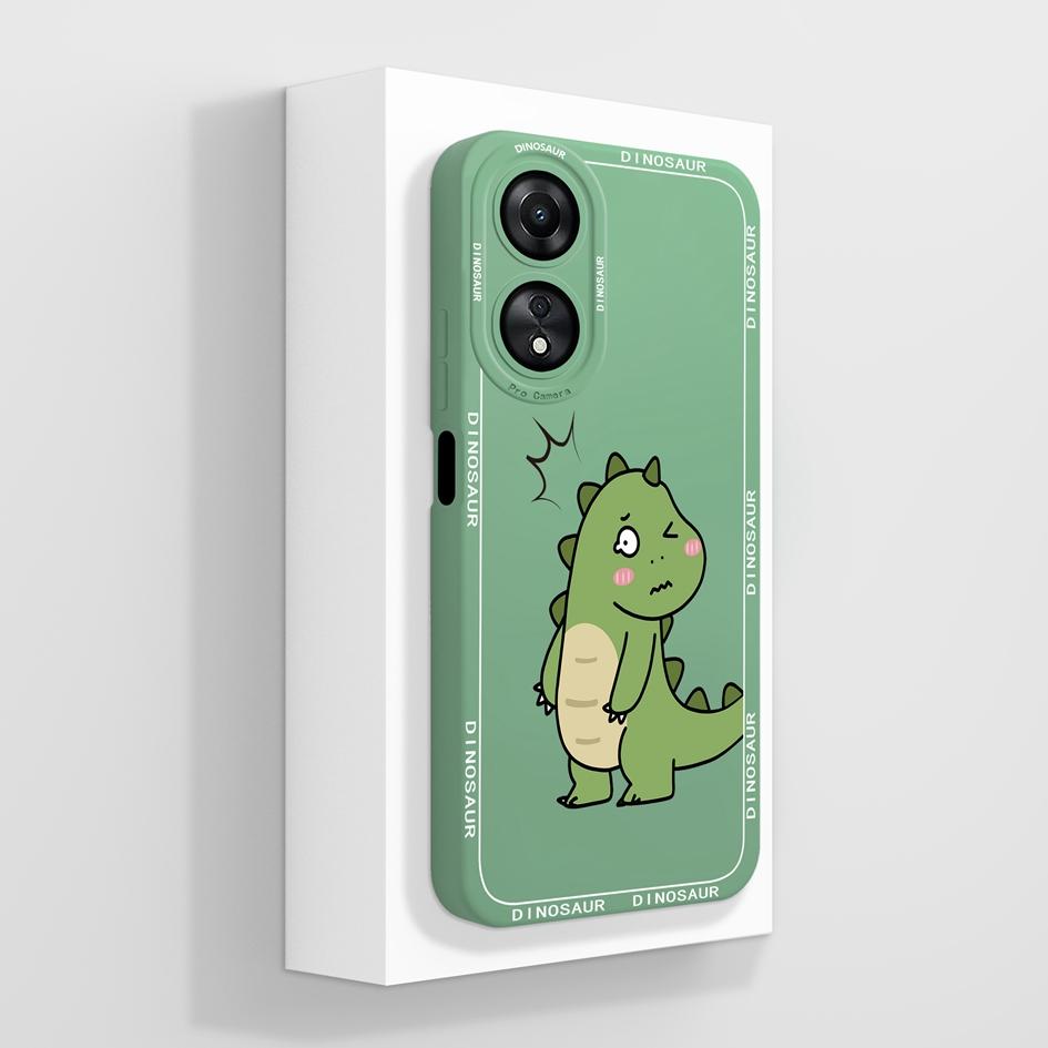 Для Oppo A58 A78 4G 5G чехол Роскошный модный противоударный противоударный противоударный квадратный матовый мягкий жидкий силиконовый протектор экрана для бамперов Oppo