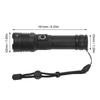 XPH160 Flashlight Aluminum Alloy IPX4 Waterproof 1800lm Type C Chargeable Torch with Memory Function 