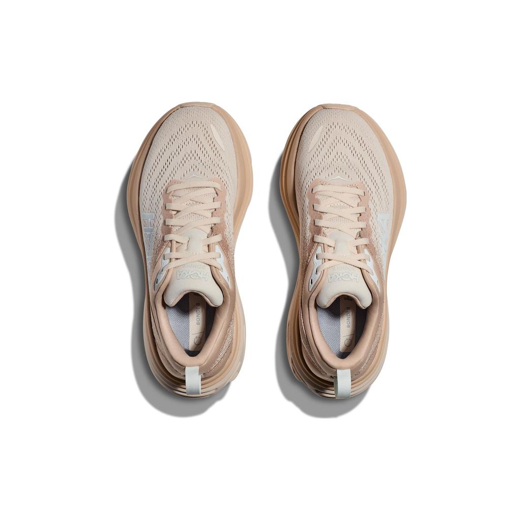 HOKA Bondi 8 Shifting Sand Women Sneakers Tan Eggnog 1127952-SSEG