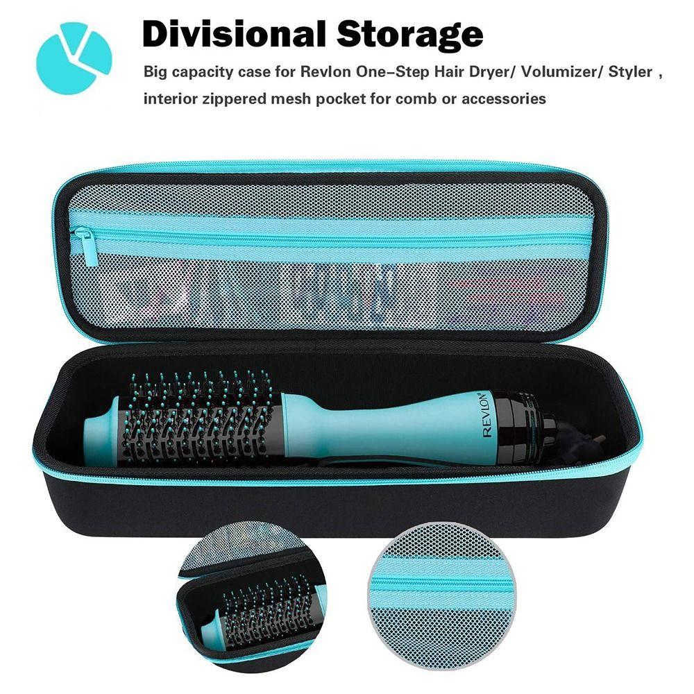 Дорожный футляр для фена, легкая сушильная сумка для хранения щеток, аксессуары для бигуди, футляр для волос