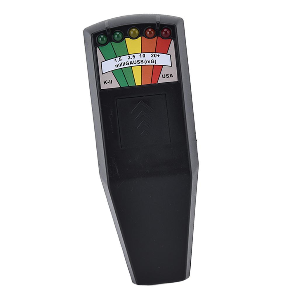 EMF Detector Colored LED Light Sensitive EMF Magnetic Field Radiation Tester Home Appliance