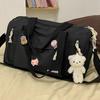 Cartoon Travel Handbag for Women with Large Capacity Lightweight Storage Bag Independent Shoe Warehouse Sports Gym Bag Boarding Bag