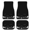 4-Piece Car Floor Mat Set (Waterproof, Washable, Anti-Slip; Interior Protection for Kei & Passenger Cars)