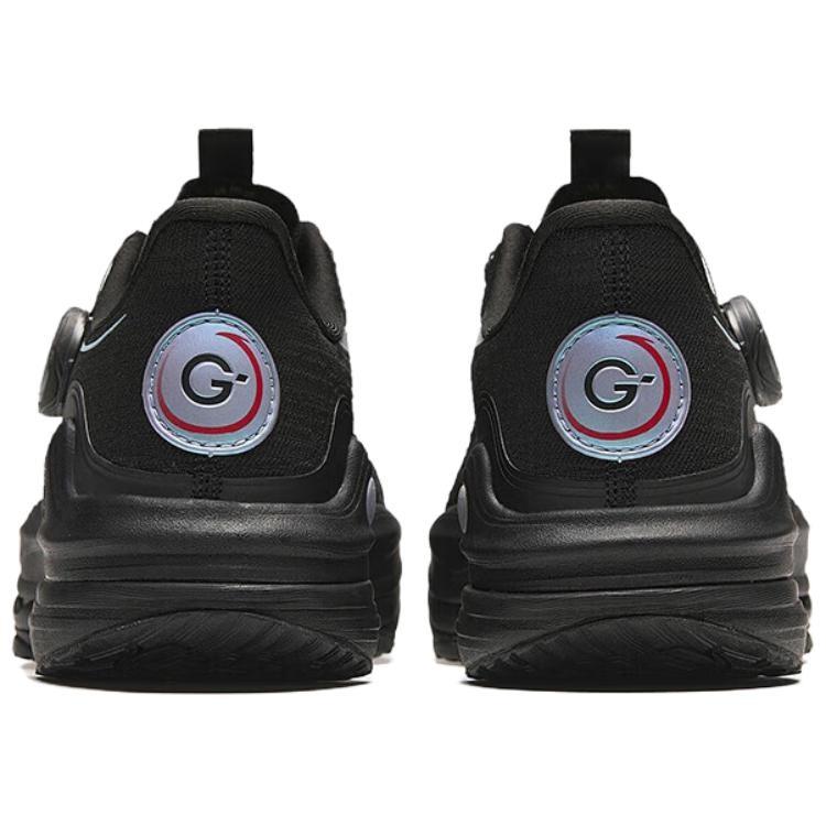 Anta Slip Resistant Abrasion Resistant Slip Resistant Abrasion Resistant Low top Training Running Shoes Women's Black 122345508A-4