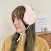 Handmade JK lolita Earflap Adjustable Winter Ear Cover Cute Y2k Plush Earmuffs  Female