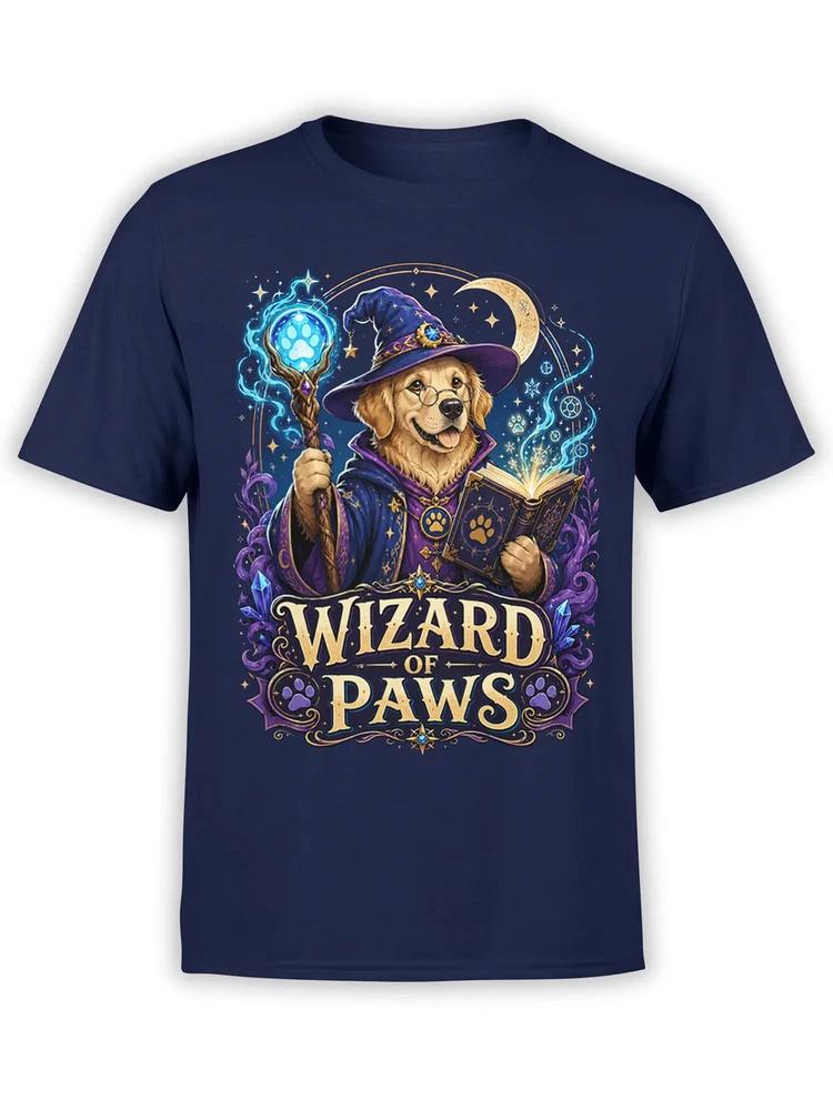 Wizard Of Paws Dog Tshirt Unisex