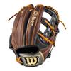 Бейсбольная перчатка Wilson General The Wannabe Hero D5 Черный x Темный WBW104366, Использование, DUAL, Модель, Инфилдер, Для правши, Коричневый,