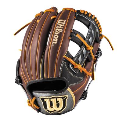 Бейсбольная перчатка Wilson General The Wannabe Hero D5 Черный x Темный WBW104366, Использование, DUAL, Модель, Инфилдер, Для правши, Коричневый,