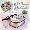 ASTRO Clear Pouch Vanity Pouch PVC Transparent Bag Transparent and Visible Contents Vanity Case Large Capacity Makeup Makeup Cosmetics Handheld