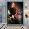 Rock Star Series Oil Painting High-definition Printed Posters Suitable for Living Room and Bedroom Decoration Painting