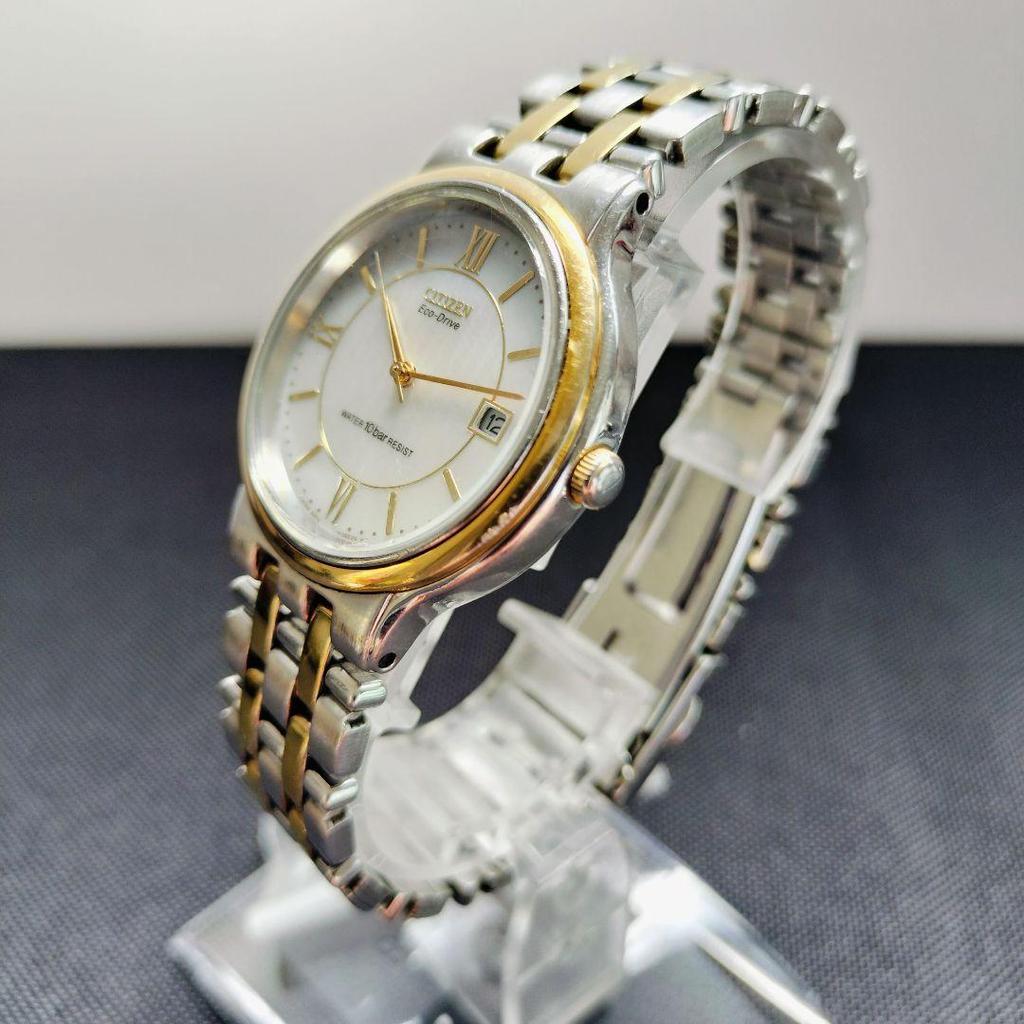 Б/у [В рабочем состоянии] Citizen Eco-Drive Date Combi Мужские E110-H22749
