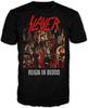 Футболка Slayer Reign In Blood S M L XL XXL Футболка Метал-группы Официальная футболка