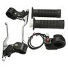 Pocket Mini Bike Hand Grips Kill Stop Switch Twist Throttle Brake Levers Set 2 Stroke ATV Quad Go Kart Dirt Bike Motorcycle