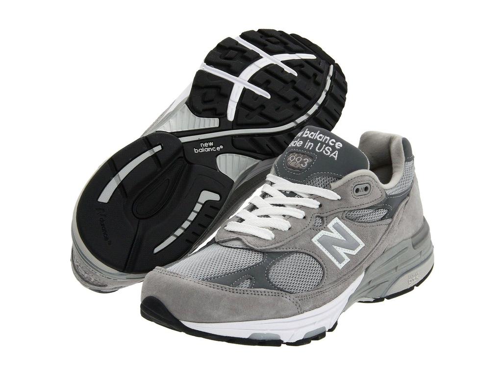 New Balance Made In USA 993 V1 US Gray Men's Sneakers, Size 11.5, Color