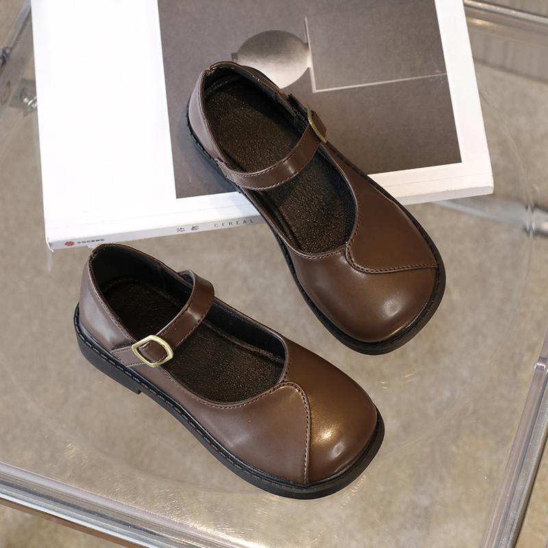 Кожаная обувь для девочек. Универсальная детская обувь принцессы.