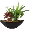 Nitori Artificial Green Plant Arrangement in Ceramic Yoseue Pot BK 8241643 Direct from Japan