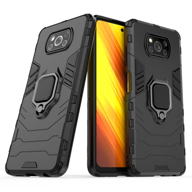 Противоударный чехол для Xiaomi POCO X3 NFC M3 F1 F2 F3 F4 GT X4 M4 M5 M5S X5 F5 Pro Redmi Note 12 12C Phone Cover Armor Back Coque