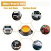 18PCS LED Trailer Marker Lights 12V Waterproof Amber Chicken Lights Universal Side Clearance Lamps for Semi Truck Freightliner Cargo