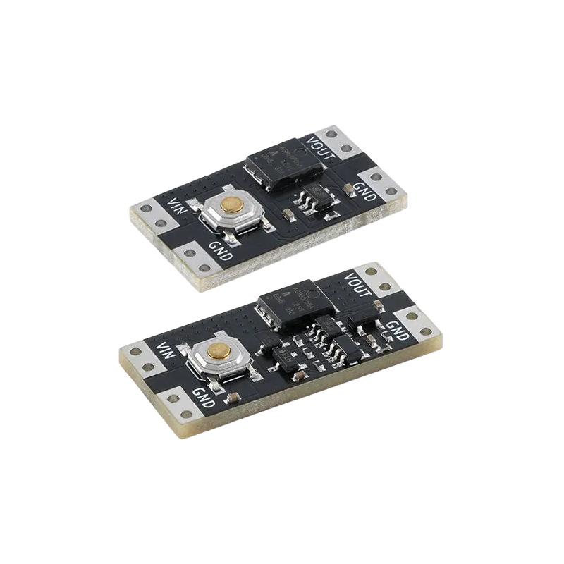 1Pcs 3.5- 5.4V 4.5-26V 300Na 1.3Ua Load 10A Low Power Xl-10Al Xl-10Ah Single Bond Button Bistable Micro One Key Switch Module