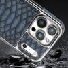 Роскошный Модный Кожаный Чехол Для Телефона С Узором Под Змею Для iPhone 17 16 15 14 13 12 Pro Max 17Air Внутренняя Оболочка С Фланелевой Подкладкой
