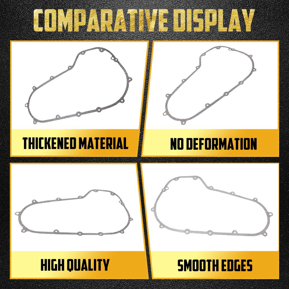 Motorcycle Engine Primary Cover Gasket For Harley Touring Road King Electra Street Glide CVO Ultra Limited FLHTK FLHX FLHR FLTRX