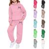 Мальчики Девочки Спортивный костюм Одежда Толстовка с капюшоном Беговые штаны Спортивные костюмы Комплект Модный наряд