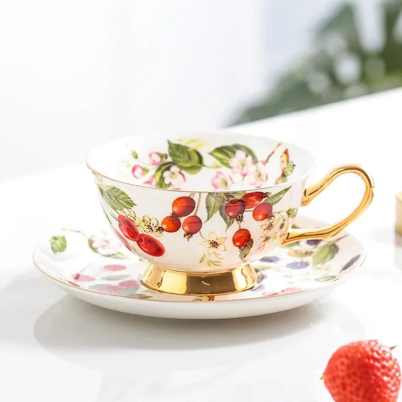 Bone China Coffee Cup Saucer Ceramic Cup Saucer Black Tea Cups Saucer Mug High Bone China Water Cups Coffee Mug