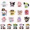 MINISO Sanrio Toys Building Blocks Micro Diamond Bricks Disney Hello Kitty Kuromi Panda Montessori Blocks For Kids Gifts