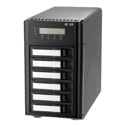 Areca ARC-8050T3U-6 6-отсечная система хранения данных RAID с Thunderbolt 3