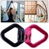 Swing Swivel Aluminum Alloy 30KN Swing Universal Rotating Ring Aerial Yoga Hammock Rotating Connector Outdoor Rock Climbing Bearing Swivel Hook