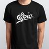 EPIC RECORDS новая ФУТБОЛКА размеры S M L XL XXL цвета Черный, Белый