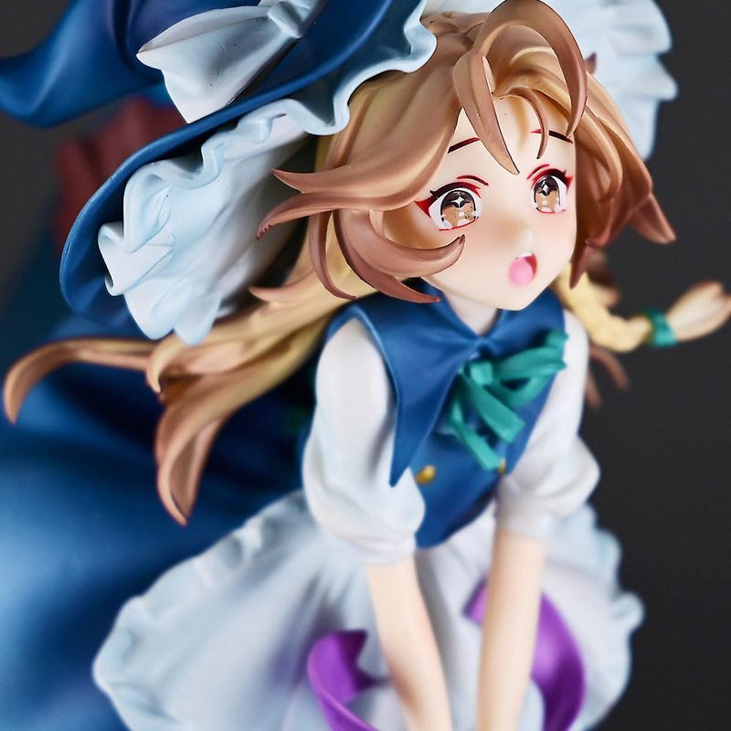 28 см Проект Touhou Мариса Кирисамэ Аниме Фигурка Милая Волшебная Горничная Звездное Небо Основание Сидячая Поза Модель Настольное Украшение Игрушка Подарки