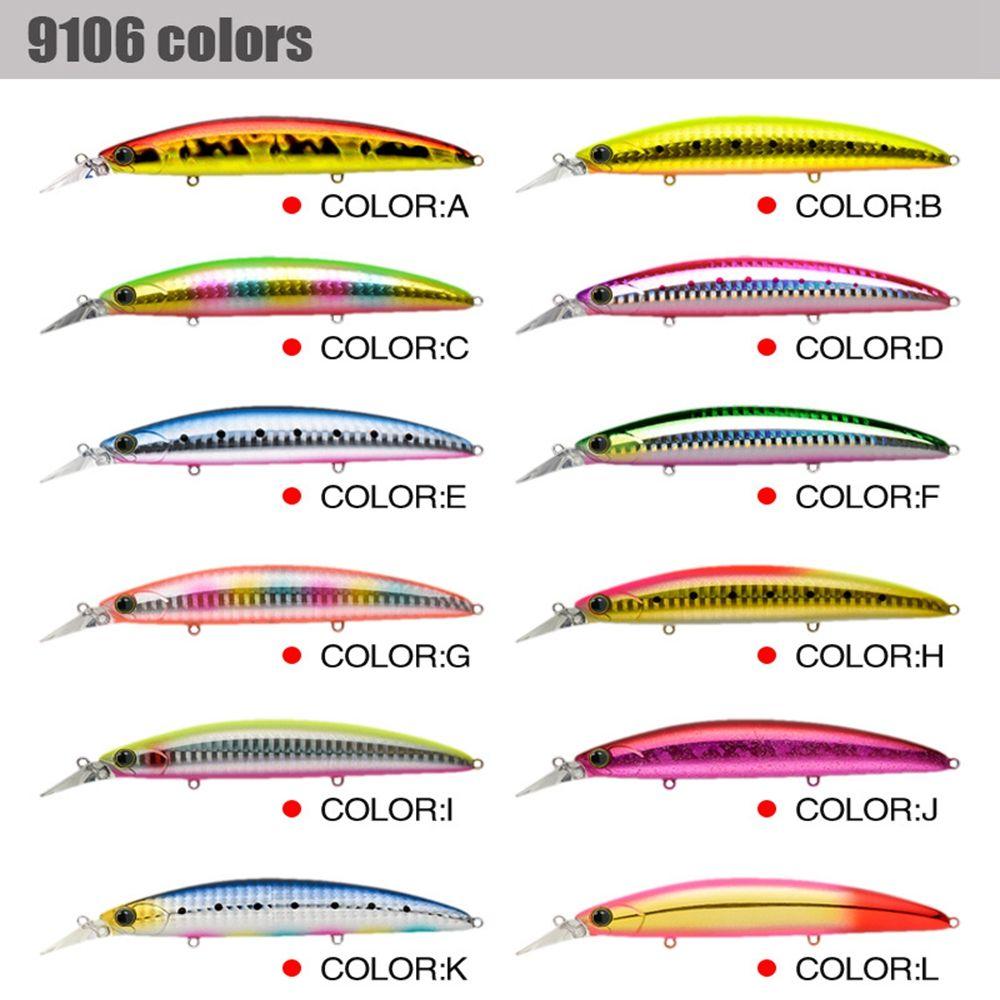 Outdoor Useful Tackle Crankbaits Fish Hooks Floating Minnow Baits Long Casting Lure Minnow Lures